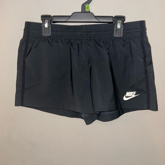 Nike Pants - Nike Shorts - black active/running style, lightweight shorty pull on